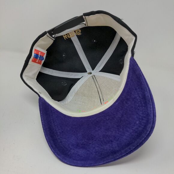 San Sun Men's Snapback Hat Black OSFA WRTV6 Sportsnuts Ed Sorensen Vintage - Picture 9 of 11